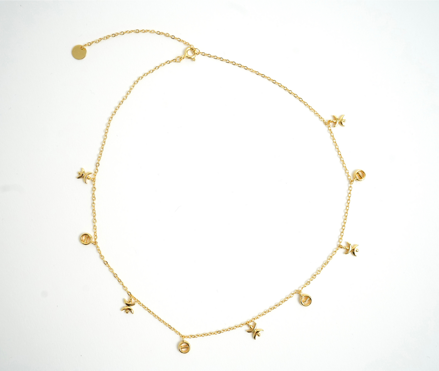 Mini Yaz And Yab Necklace ©
