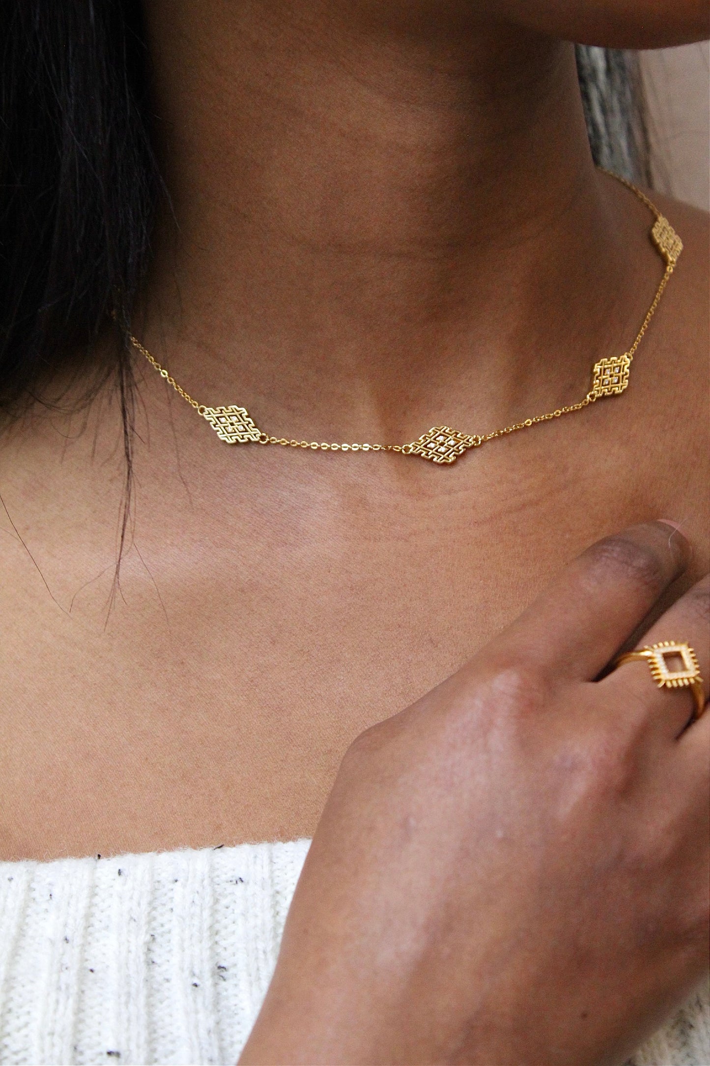 Lion's Paw Multiple Symbol Necklace ©