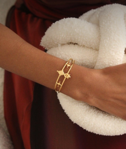 Agadez Adjustable Bangle ©