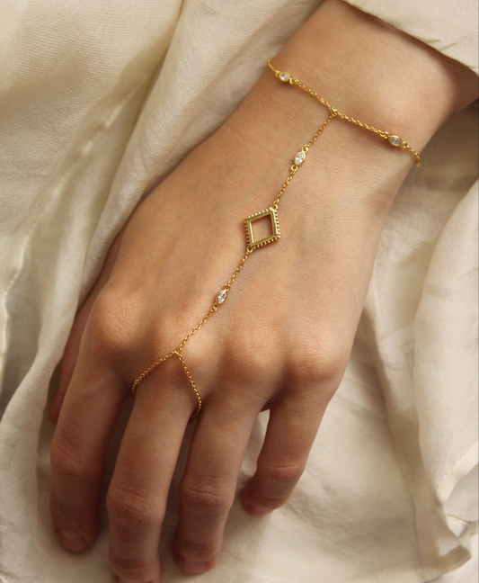 Equine Head Symbol Hand Chain © - Limited Edition