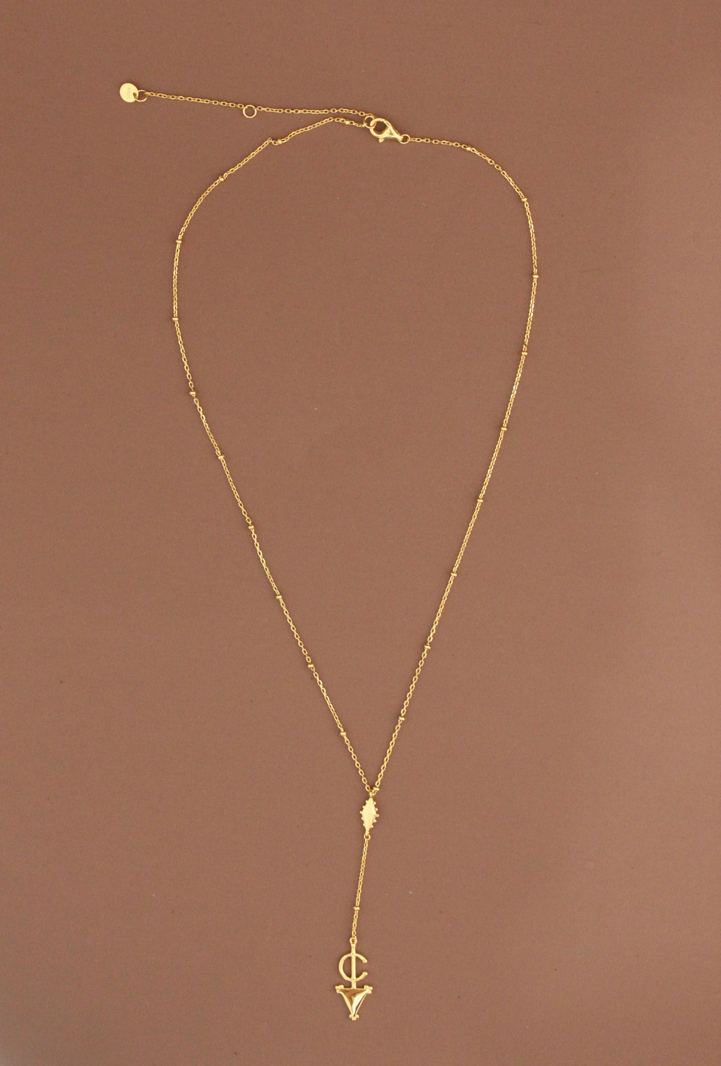 Fibula Drop Necklace ©