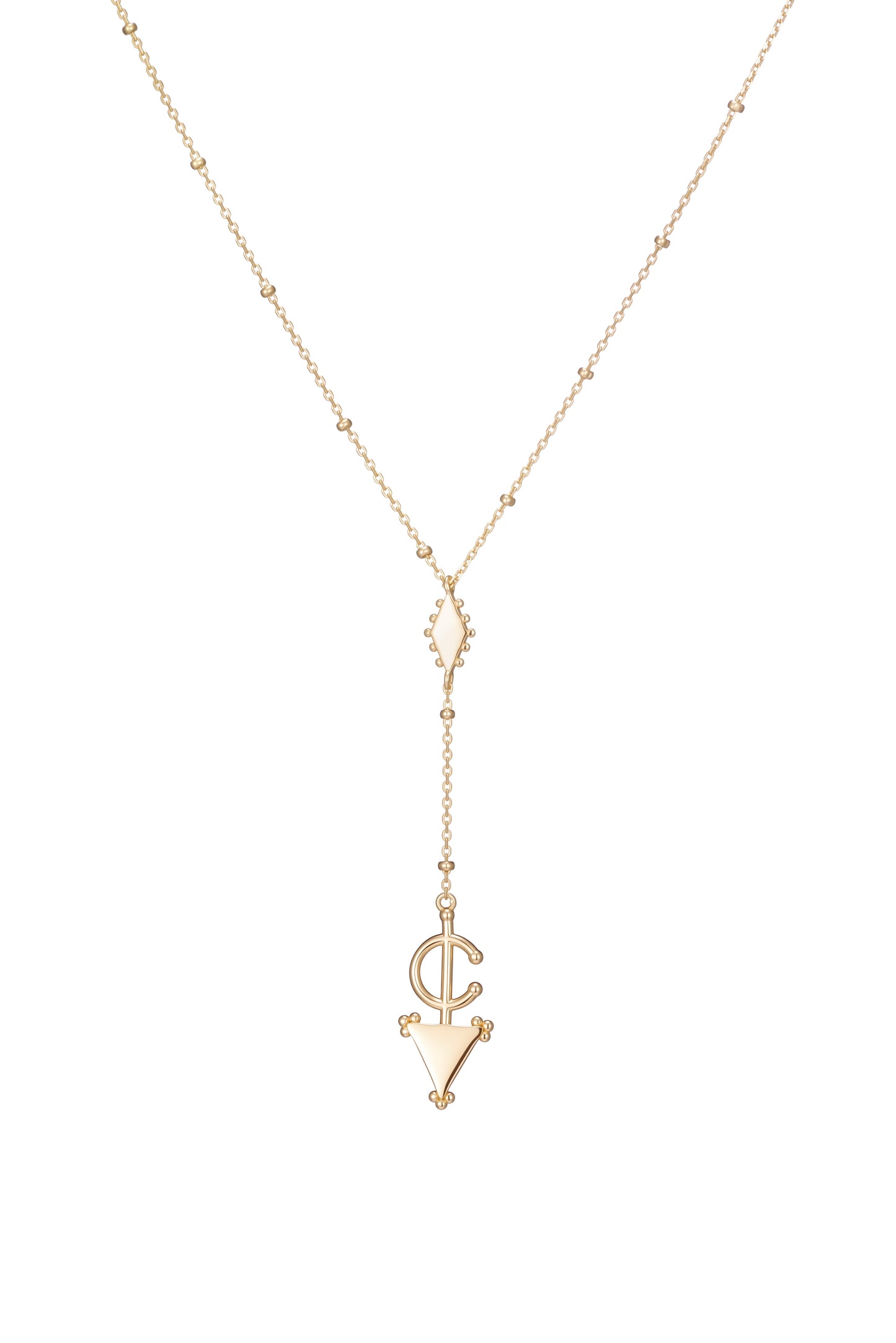 Fibula Drop Necklace ©