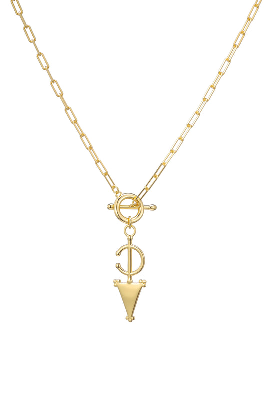 Fibula Toggle Necklace ©