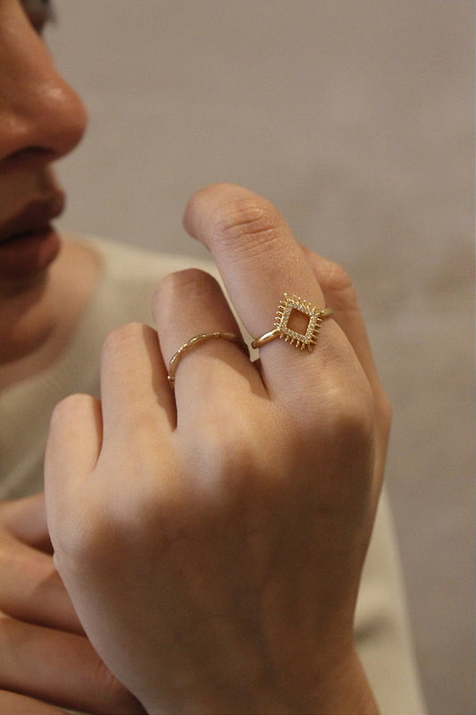 Equine Head Symbol Adjustable Ring ©