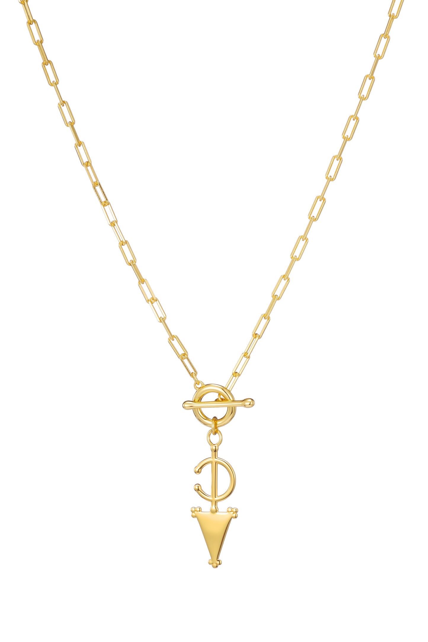 Fibula Toggle Necklace ©