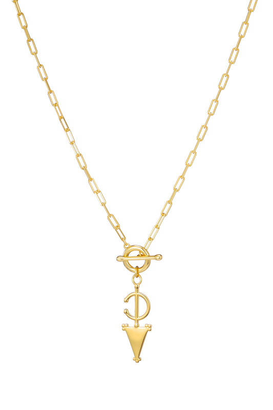 Fibula Toggle Necklace ©